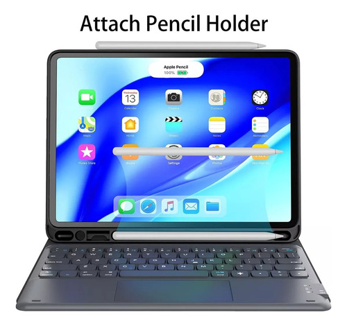 Funda Con Teclado + Touchpad Para iPad Pro 11 2018/2020
