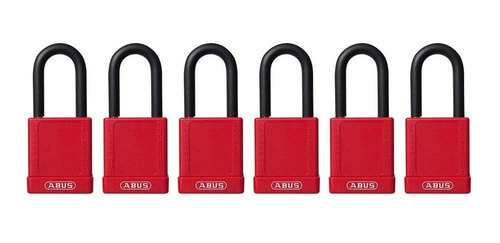 Abus Lock 19601 plastic-covered Seguridad 74 series Candado