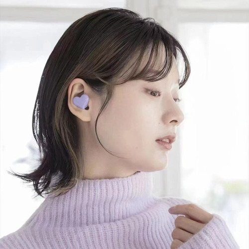 4 Audífonos En Forma De Corazón Bluetooth Cancelación Y