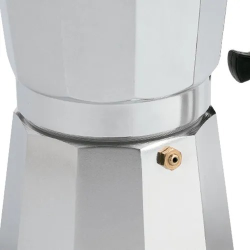 Imagen 4 de 5 de Cafetera Greca Expreso 12 Tazas Aluminio Hogar Cocina Cafe