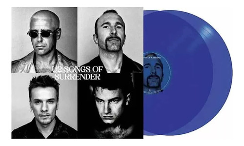 U2 Songs Of Surrender Vinilo Azul Traslúcido Nuevo 2 Lp 