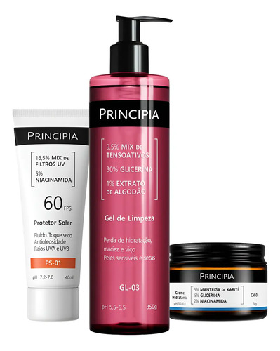 Principia Kit Rotina Diária Sensível Fps 60 Sensível Dia/noite