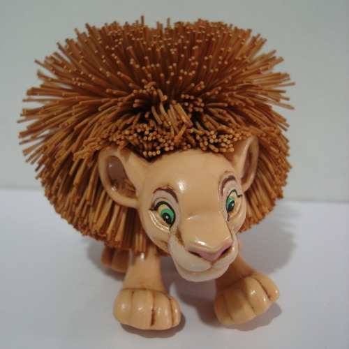 Fluffy Rei Leão Koosh Bola - Anos 90 (Usado)