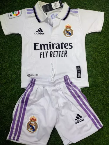 Camiseta y Short Real Madrid 6 tallas - Kilumio