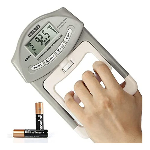 Handful Grip Strength Tester, Dinamómetro Digital Para Medir