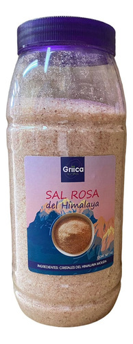 1 Kg  Sal Rosa Del Himalaya Organica Molida Grano O Trozo