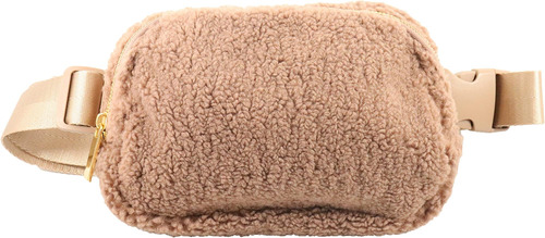 Riñonera Polar Unisex Mini Everywhere En Color Camel Con Cor