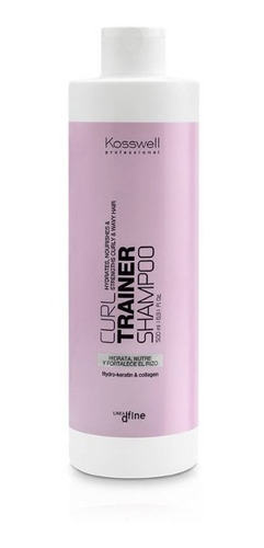 Shampoo Curl Trainer 500ml Cabello Rizado Kosswell