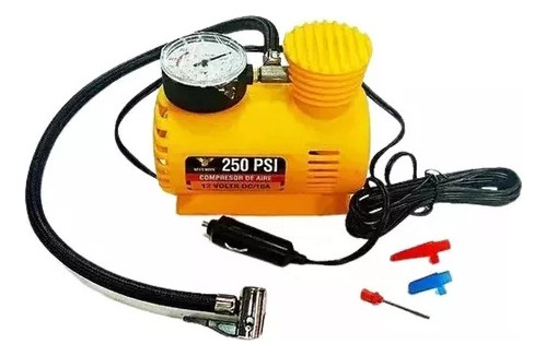 Mini Compresor De Aire 12v 250 Psi 10 Amperios Security 