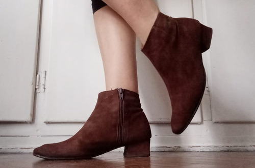 Botas Gamuza Cuero Febo