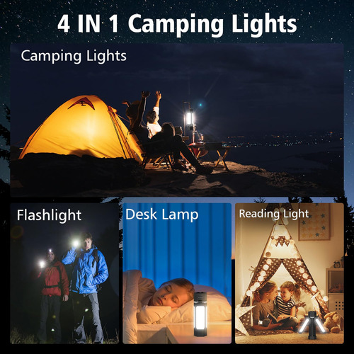 Portatil Recargable Emergencia Usb Lámpara Foco Led 1pzs