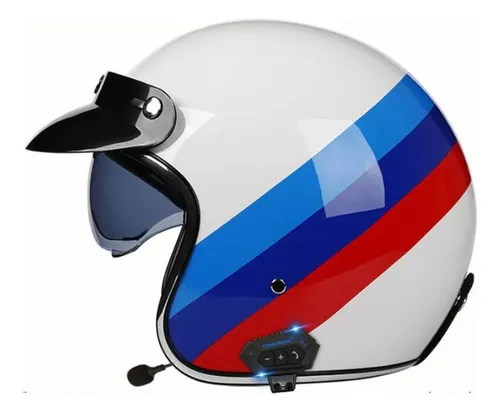 Casco Moto Con Bluetooth Integrado