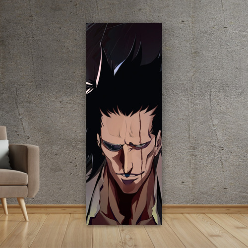 Cuadro Grande 30x80 Cm Bleach Kenpachi Animeras