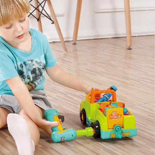 Hola Baby Playset Pequeño Camión Mecánico De Herramientas