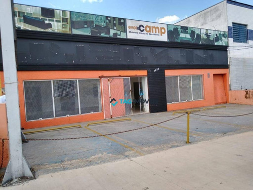 Imagem 1 de 27 de Salão Para Alugar, 500 M² Por R$ 7.500/mês - Jardim Chapadão - Campinas/sp - Sl0043