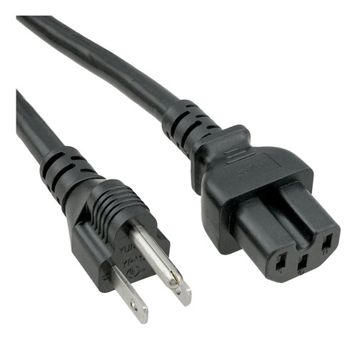 Cable Poder C15 A Nema 5-15p 3x14 Awg 1.8mts