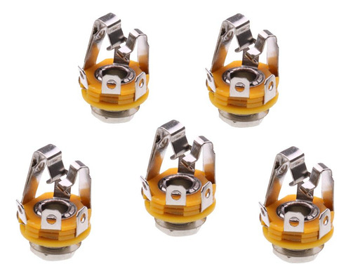 5 Unids Enchufes Eqipo De Música De Guitarra Clavija De