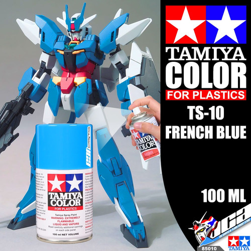 Pintura Aerosol De 100ml French Blue By Tamiya # Ts10