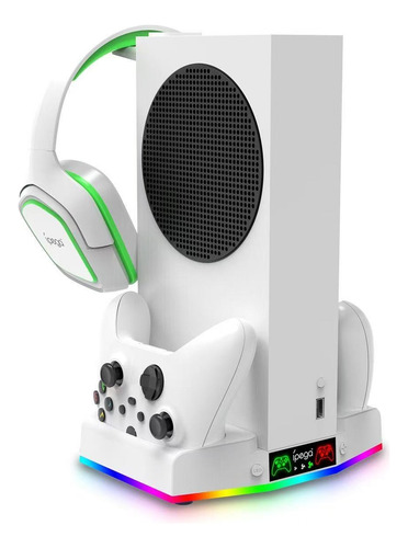 Base Ventilador Para Xbox Series S Con 2 Pilas Recargables
