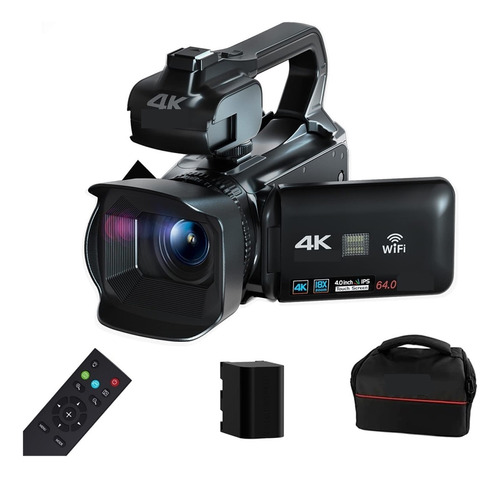 Cámara Digital Profesional Full 4k 64mp Vlog Video Recorder