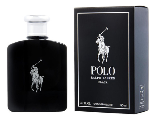 Perfume Polo Black De Ralph Lauren 125 Ml Para Caballero