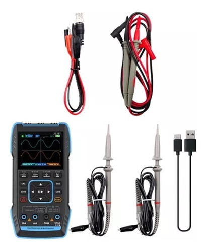 Multímetro Osciloscopio De Doble Canal Generador De Señales