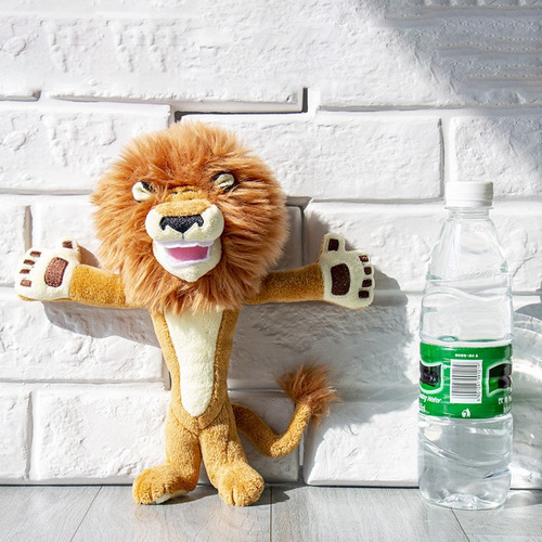 Peluche Juguete Felpa León Bellamente Relleno 26 Cm