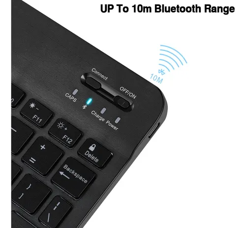Kits De Teclado Y Ratón Inalámbricos Retroiluminados De 10''