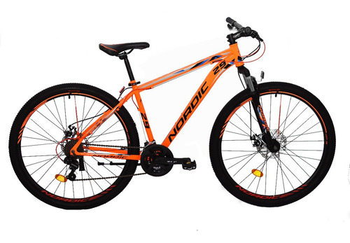 Bicicleta Nordic X1.0 By Slp R29 Shim. 21v Freno Disco Susp