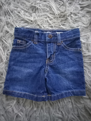 Short De Jean Bebe Osh Kosh. Como Nuevo! Liquidación 