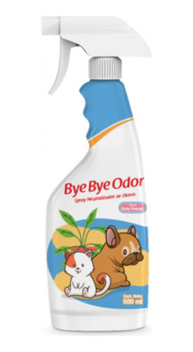 Bye Bye Odor 500ml Naturale Perros Y Gatos