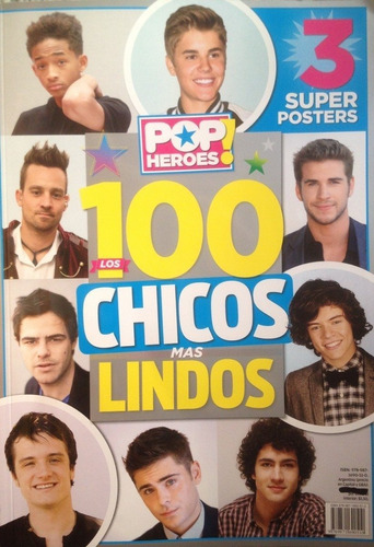 Revista Pop Heroes - 100 Chicos Mas Lindos