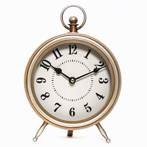 Reloj De Mesa Vintage Con Soporte, Escritorio Decorativ...