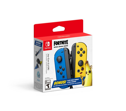 Imagen 1 de 4 de Controles Joy-con Edición Fortnite Bundle Nintendo Switch
