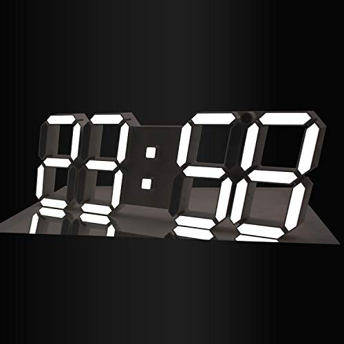 Gooday 3d Led Digital Clock Relojes De Pared Multifuncionale