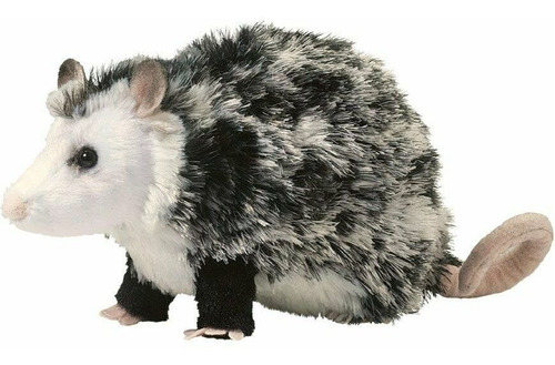 Peluche De Zarigüeya De 9'', Color Gris Y Blanco, Douglas