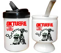 Comprar Yerbera + Azucarera Mate + Bombilla - Indio Solari
