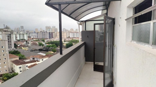 Cobertura Com 3 Dormitórios À Venda, 138 M² Por R$ 900.000,00 - Vila Belmiro - Santos/sp - Co0129