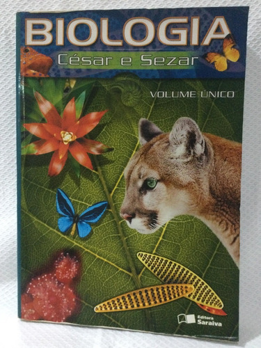 Livro Biologia Cesar E Sezar Volume Único