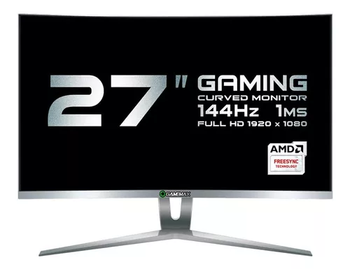 Monitor gamer curvo GameMax GMX27C144 led 27 preto 100V/240V