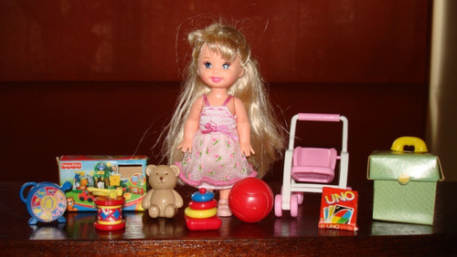 Barbie & Kelly Vamos A Jugar Con Sus Juguetes Mattel #25