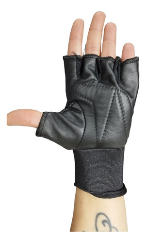 Guantes Para Pesas Y Entrenamiento Gym Negro