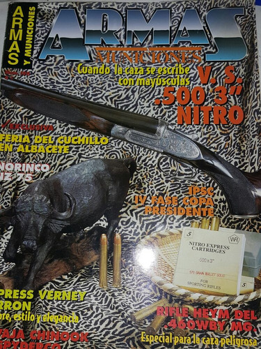 Revista Armas Municiones N 198 Rifle Heym En La Plata