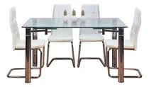 Comprar Juego Comedor Mesa Extensible + 6 Sillas Tapizadas