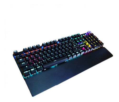 Teclado Gamer Mecanico Philips G605 Negro / Crisol Tecno