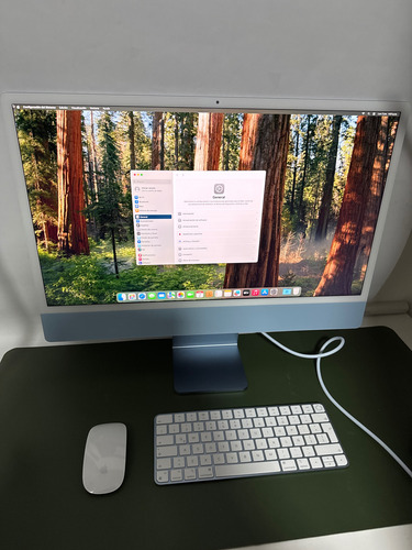 Apple iMac Retina 4.5k 24 2023 Mqrc3ci/a Cpu M3 8 Gb 256 Gb (Usado)