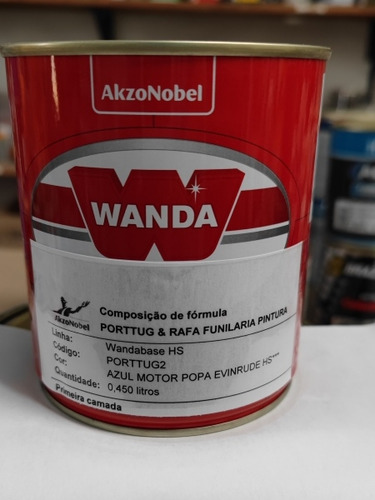 Azul Metálico Evinrude,450ml Base Poliéster