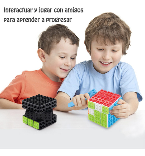 Cubo Rubik Desmontable Diy, Puzzle Creative Collage Bloques
