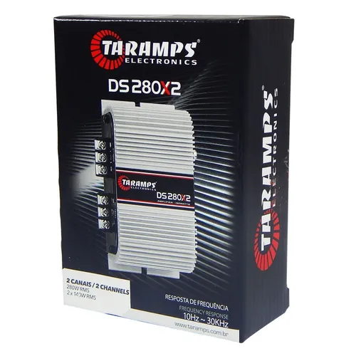 Módulo Amplificador Taramps Ds280x2 280w Rms 2 Ohms 2 Canais Módulo Amplificador Taramps Ds280x2 280w Rms 2 Ohms 2 Canais