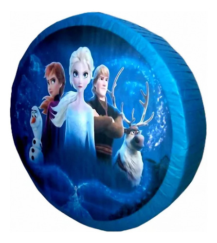 Fiesta Decoracion Piñata Ana Frozen Olaf 80 Cm